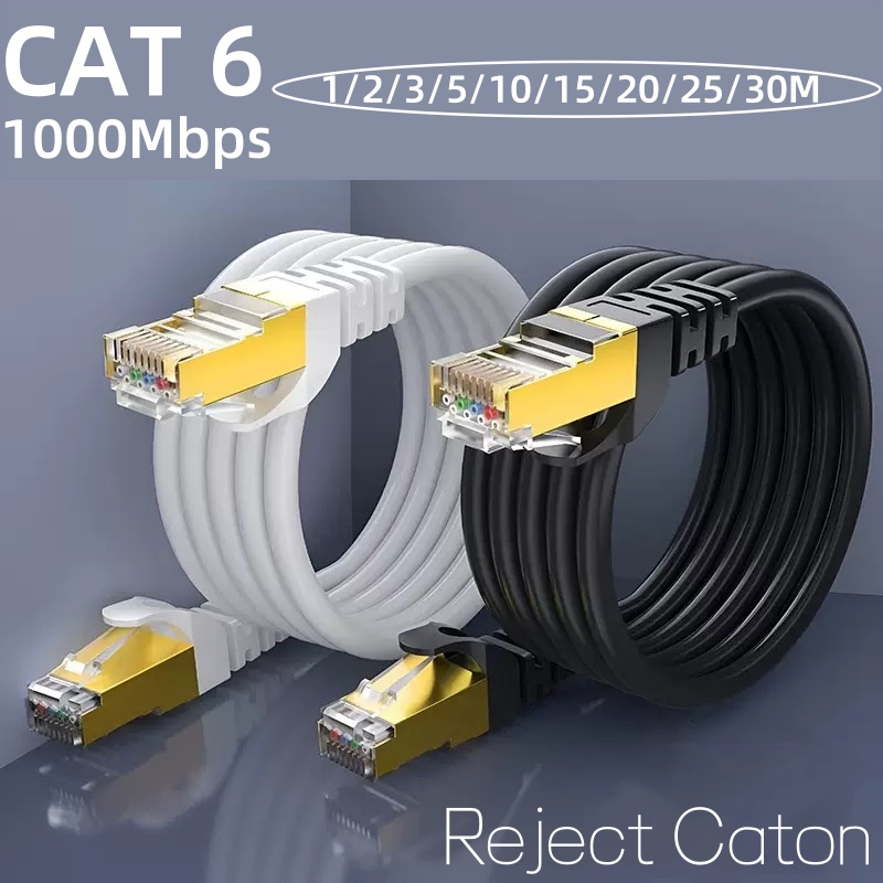 Lan Cable Gaming - 1/2/3/5/10/15/20/25/30M CAT6 Ethernet Cable Network Cable