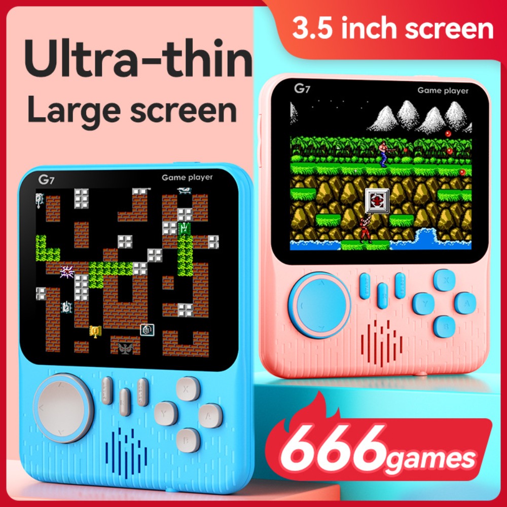 Gaming Console G7 - G7 Retro Handheld Game Console, 3.5-Inch