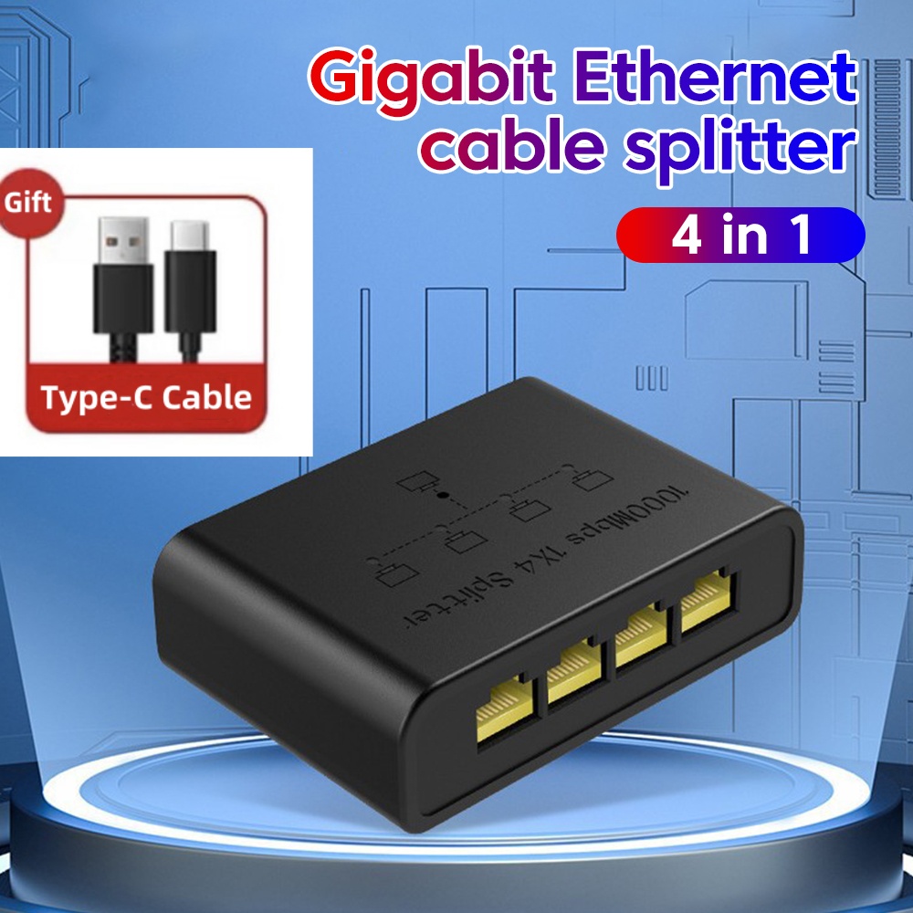 Lan Cable Gaming - 100/1000Mbps Gigabit Ethernet High Performance Smart