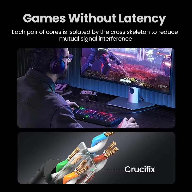 1/2/3/5/10/15/20/25/30M CAT6 E - Lan Cable Gaming review and price