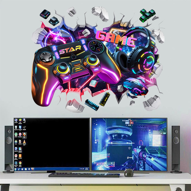 Larger Cool Game Controller Gr - Gaming Console Wallpaper review and price