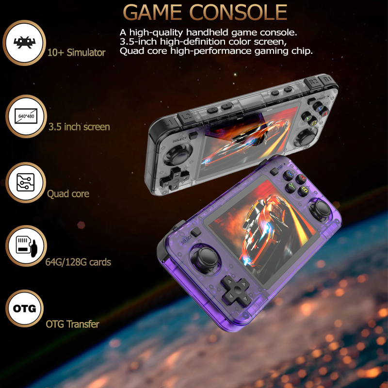BOYHOM R36H Retro Handheld Gam - Gaming Console Free review and price