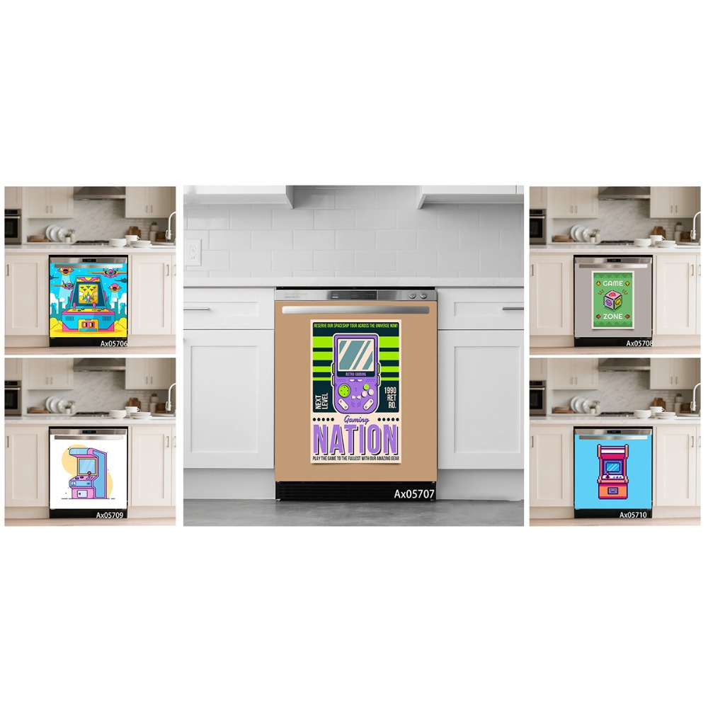 90s Retro Pixel Gaming Arcade  - Gaming Console Wallpaper review and price