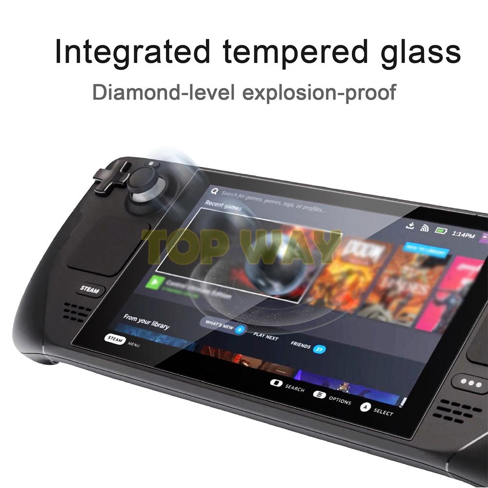1PC Tempered Glass For Valve S - Console Gaming Steam review and price