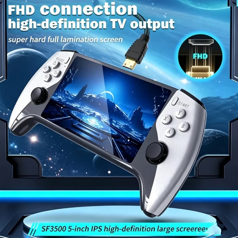 SF3500 5 inch Handheld Game Co - Gaming Console Free review and price